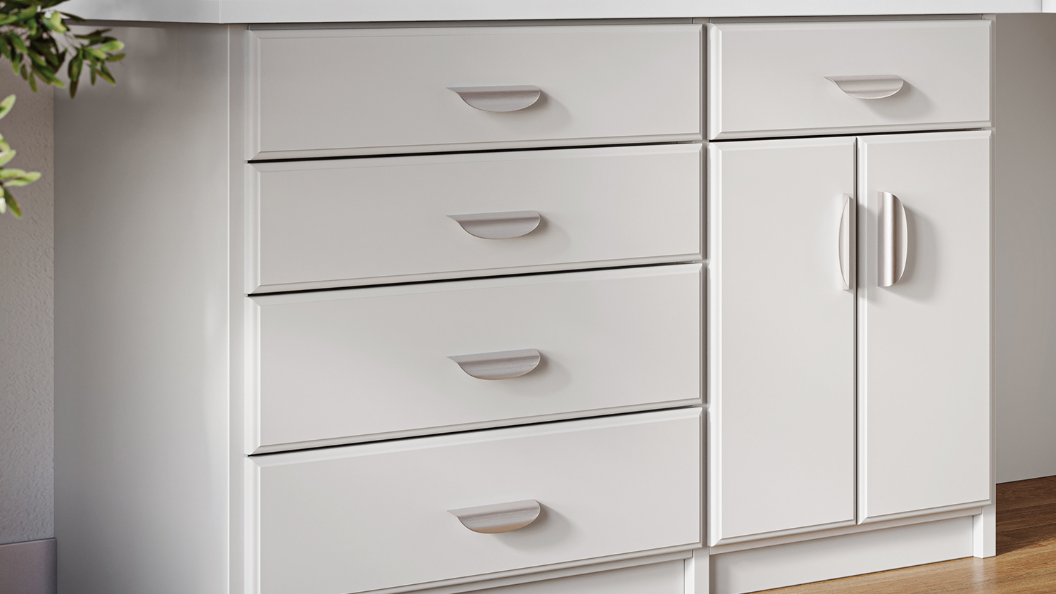 Custom drawers and cabinets that keep your creativity flowing.