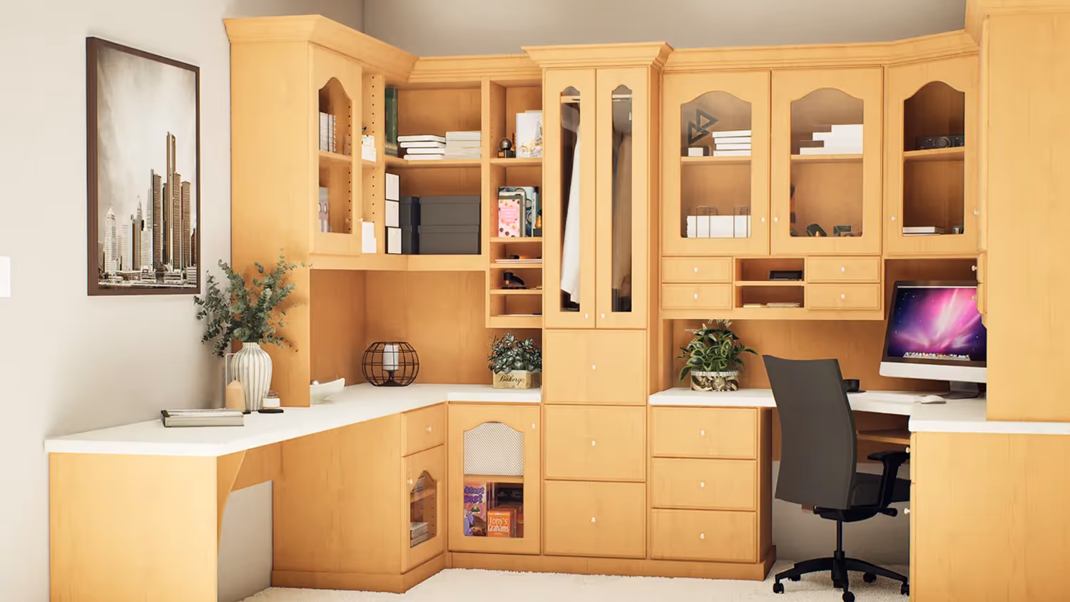 Closets by Design Home Office Deco