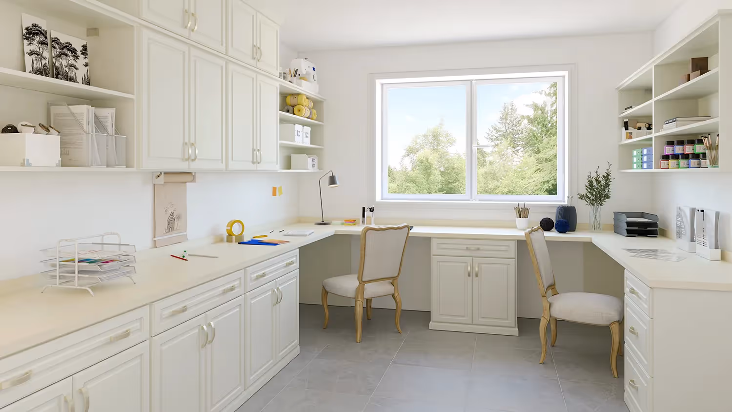 Closets by Design traditional Hobby Room 