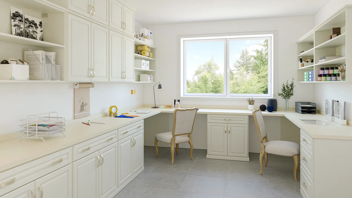 Closets by Design traditional Hobby Room 