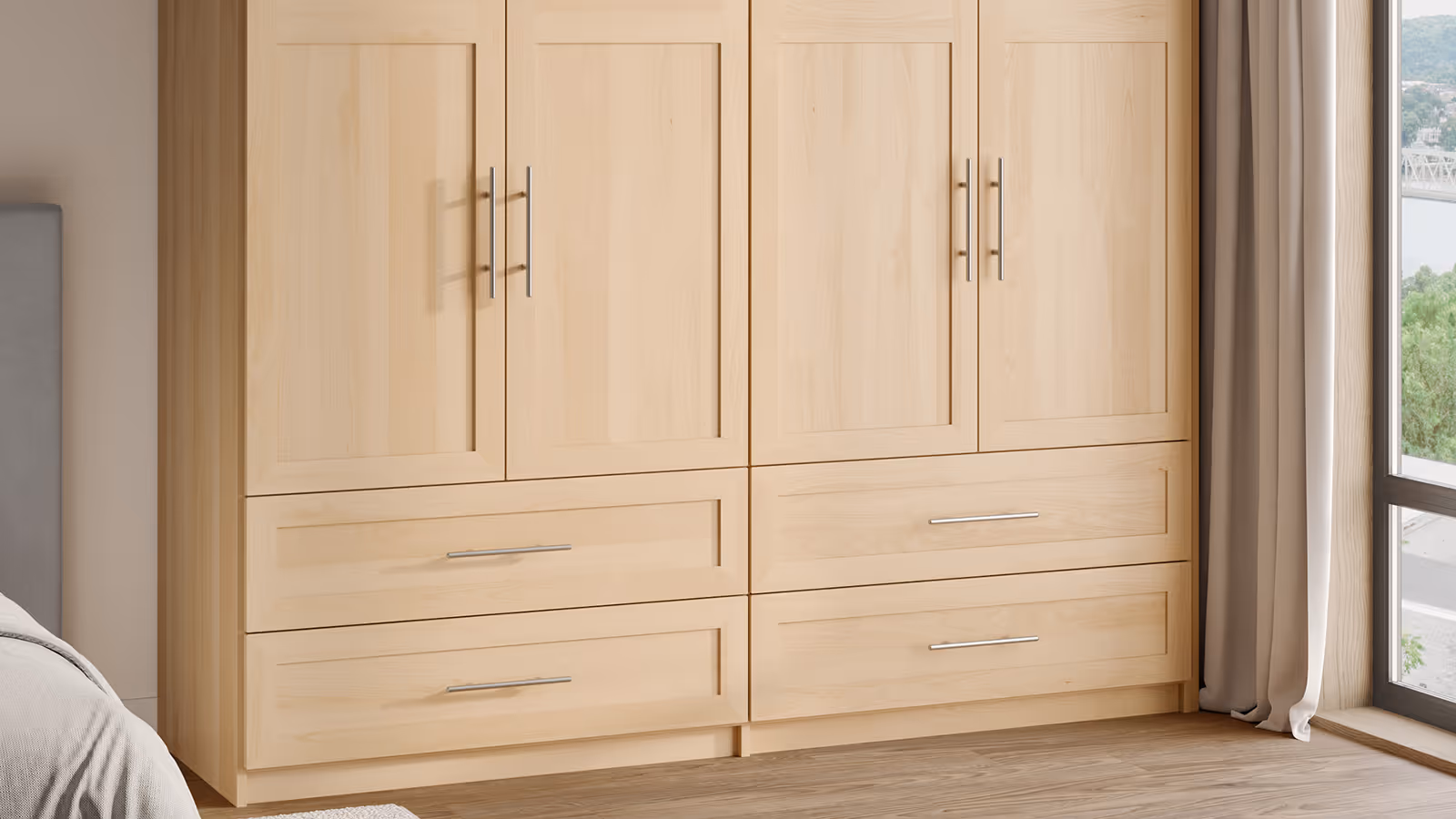 Custom-designed layouts maximize organization and storage.