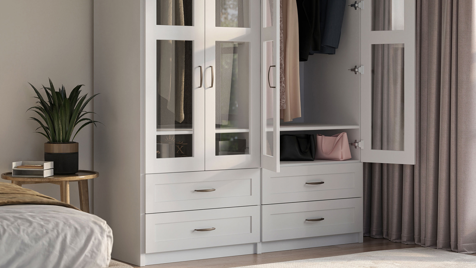Premium finishes and accessories enhance both beauty and function.