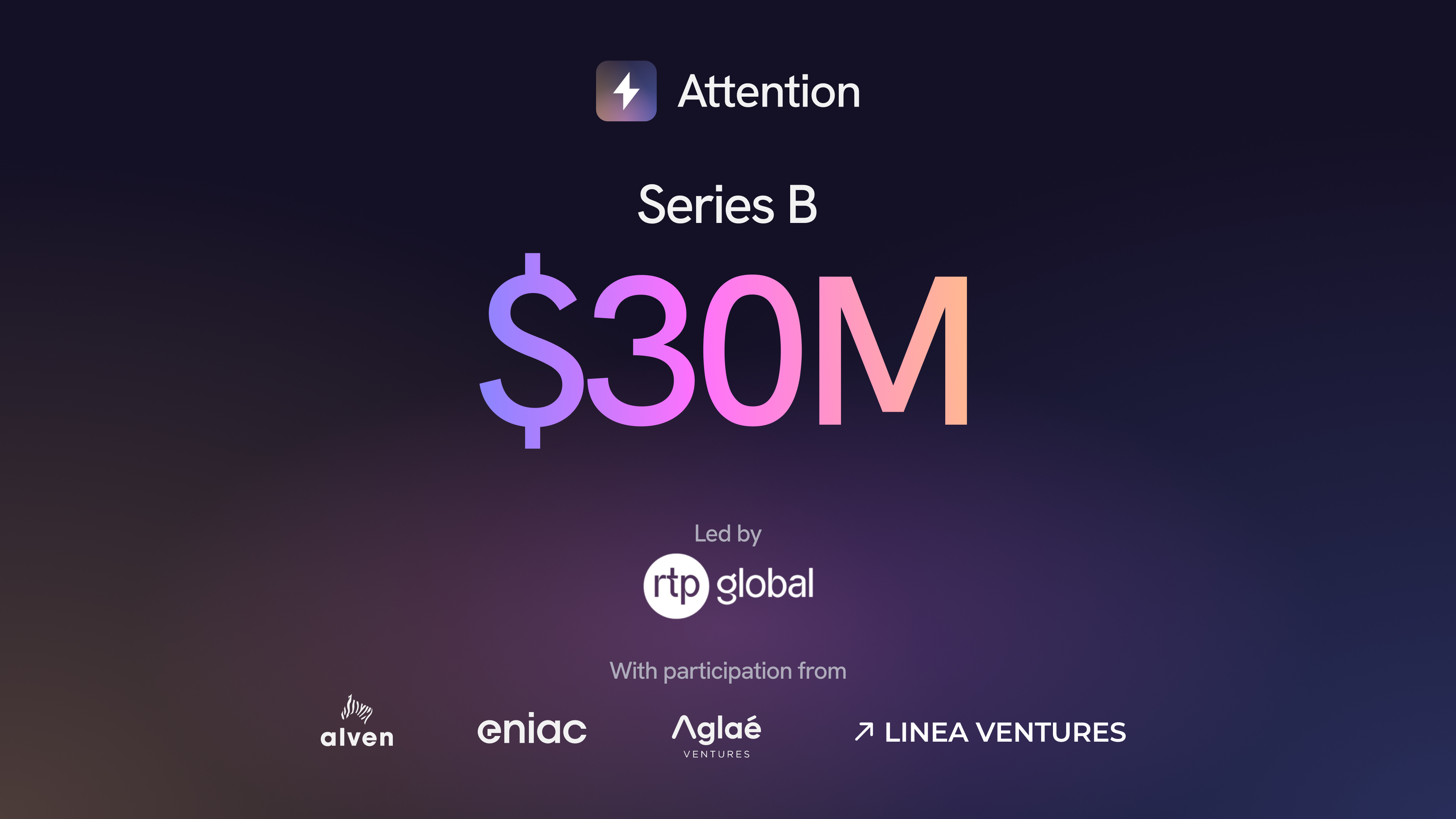 Attention Series B  Press Release