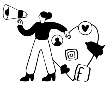 social media marketing image