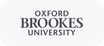 Oxford Brookes University official text logo