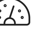 gray outline icon representing concentric circles with a dot in the center