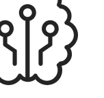 gray outline icon of connected dots in a web-like pattern, representing omnichannel ecosystems