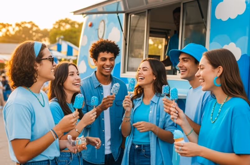 A man assists a woman trying on shoes while she sits on a bench in a shoe store.