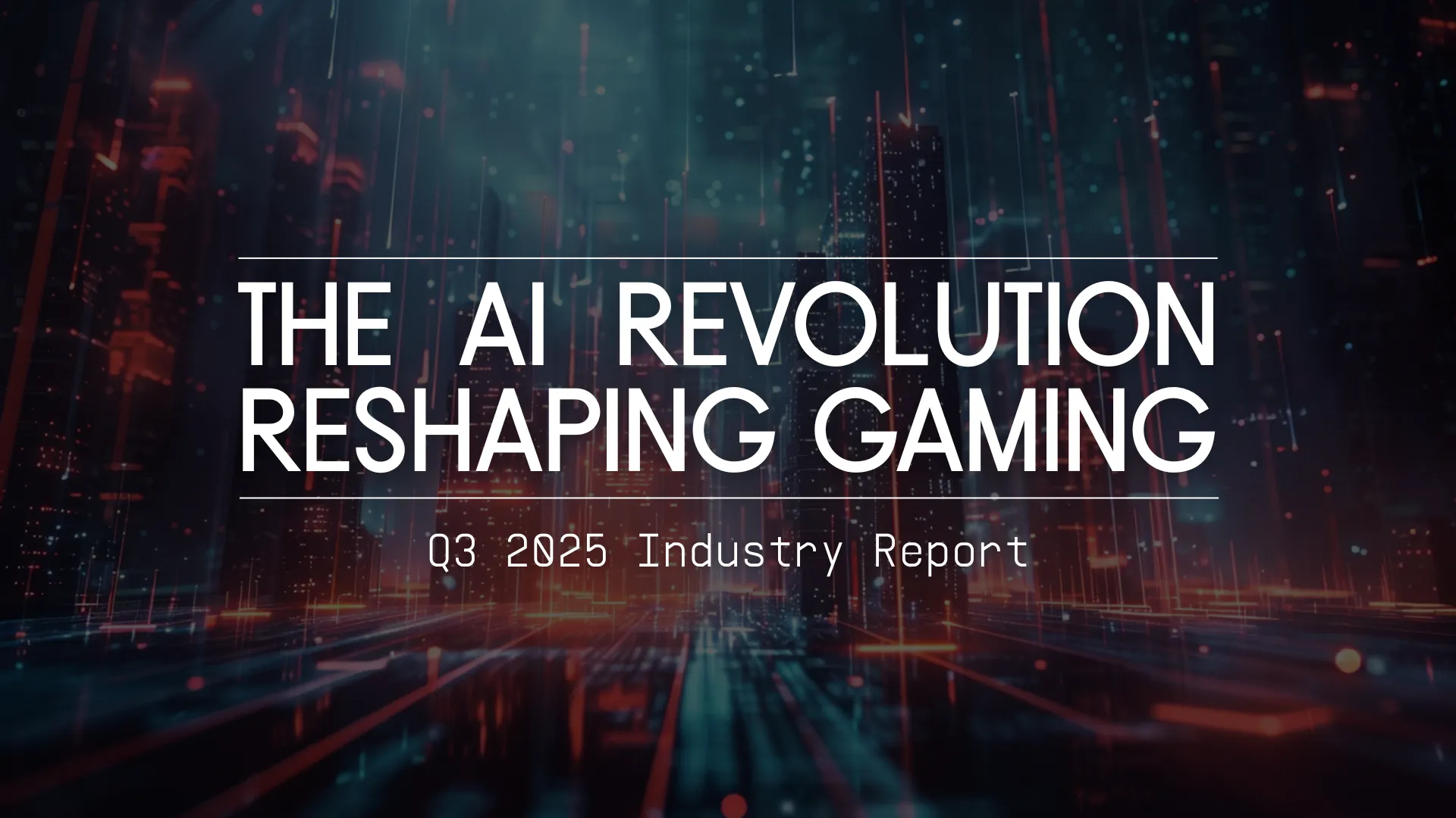 The AI Revolution Reshaping Gaming | Q3 2025 Report