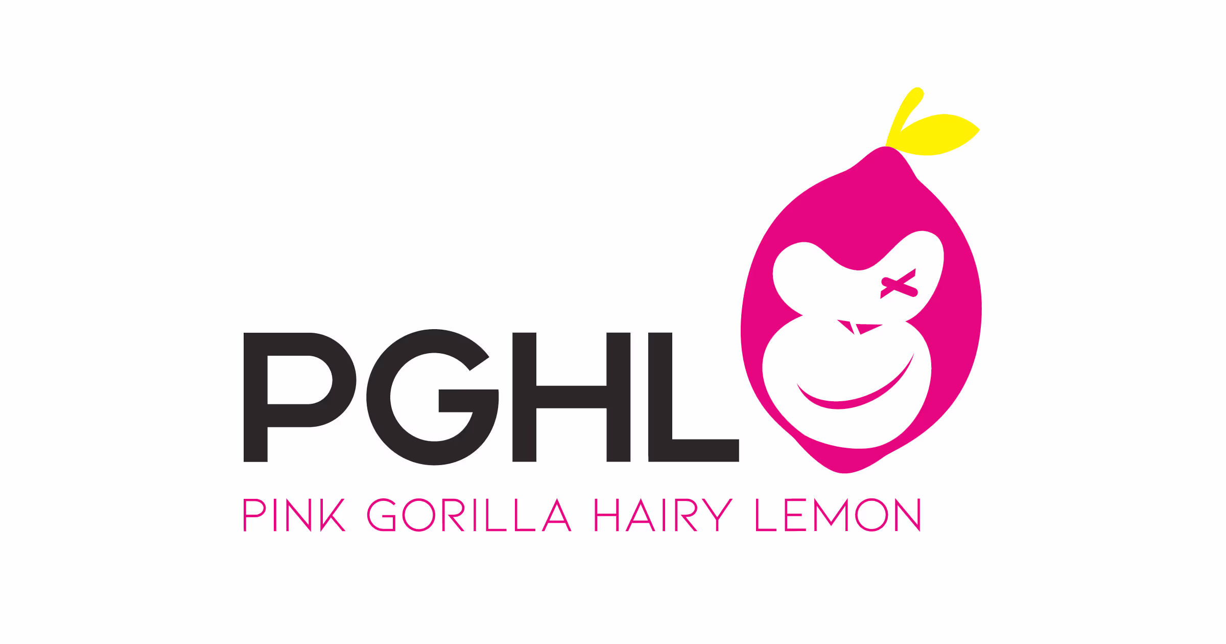 Pink Gorilla Hairy Lemon PR Social logo