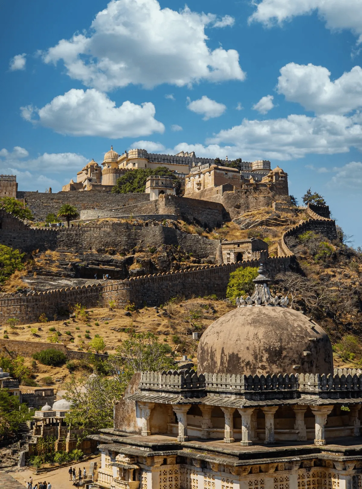 Historic courtyards in Jodhpur for yoga