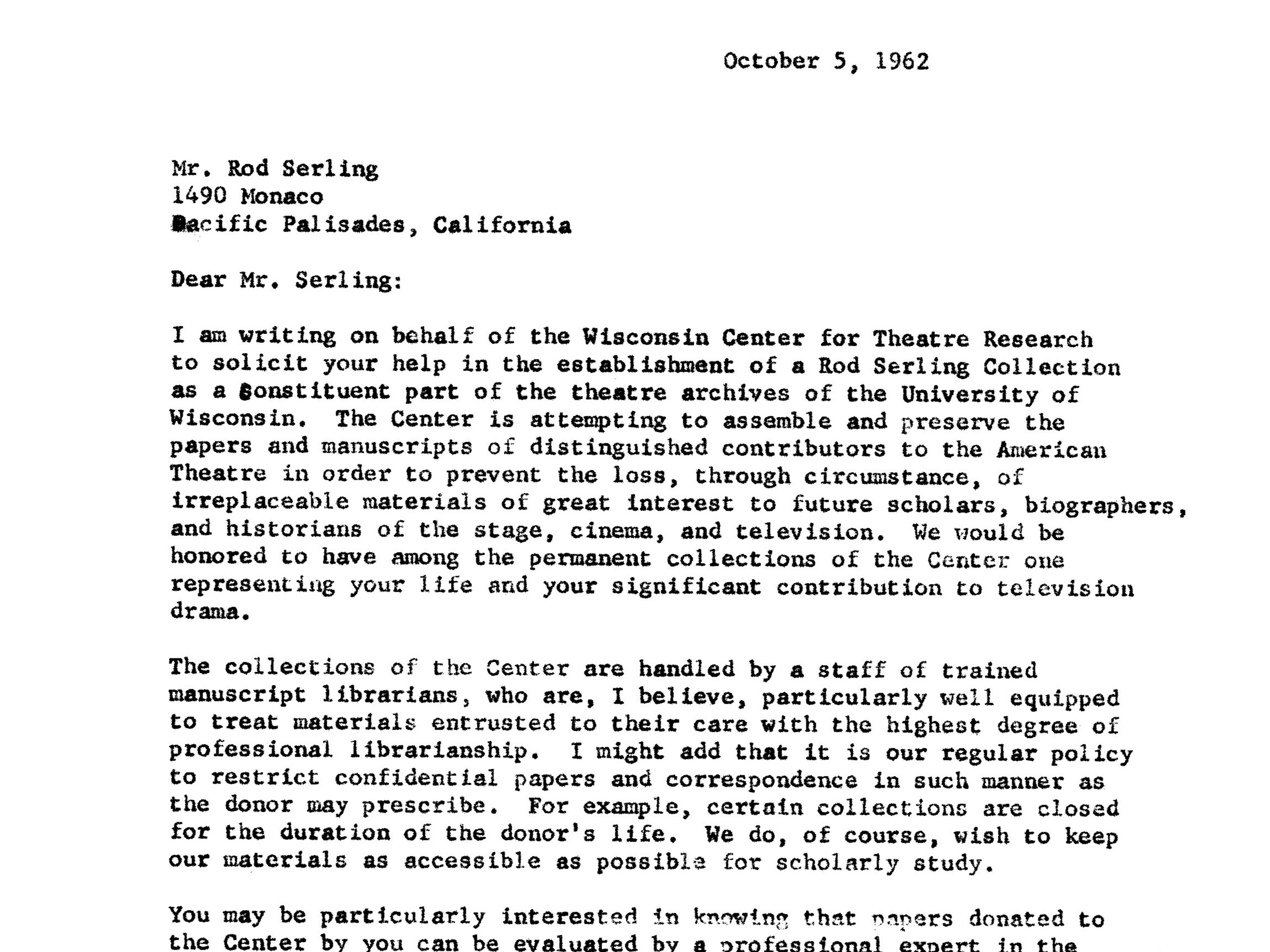 The Voice in the Archive: Rod Serling, the WCFTR, and a Lost Dr. Jekyll