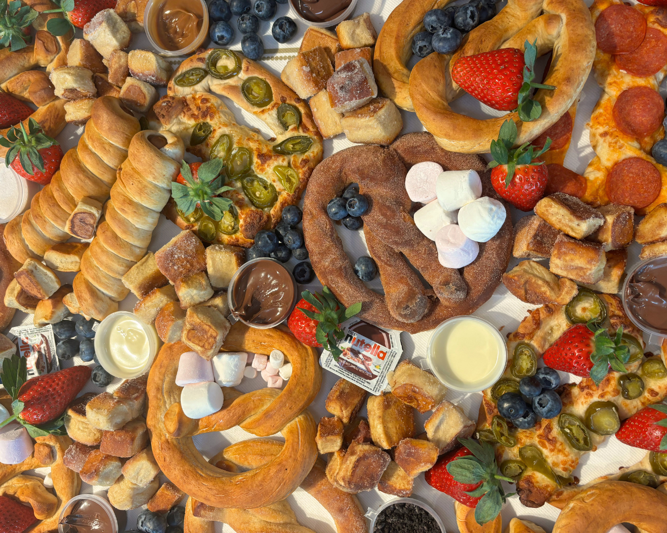 Truffle CEO Ellie at work in the office.