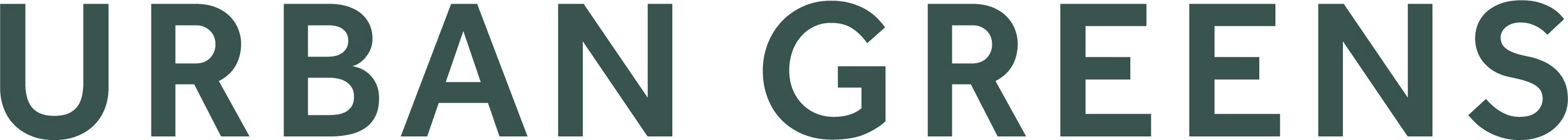 urban greens logo dark