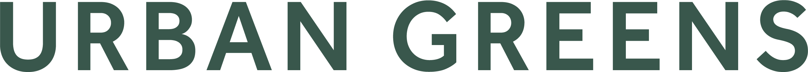 urban greens logo dark