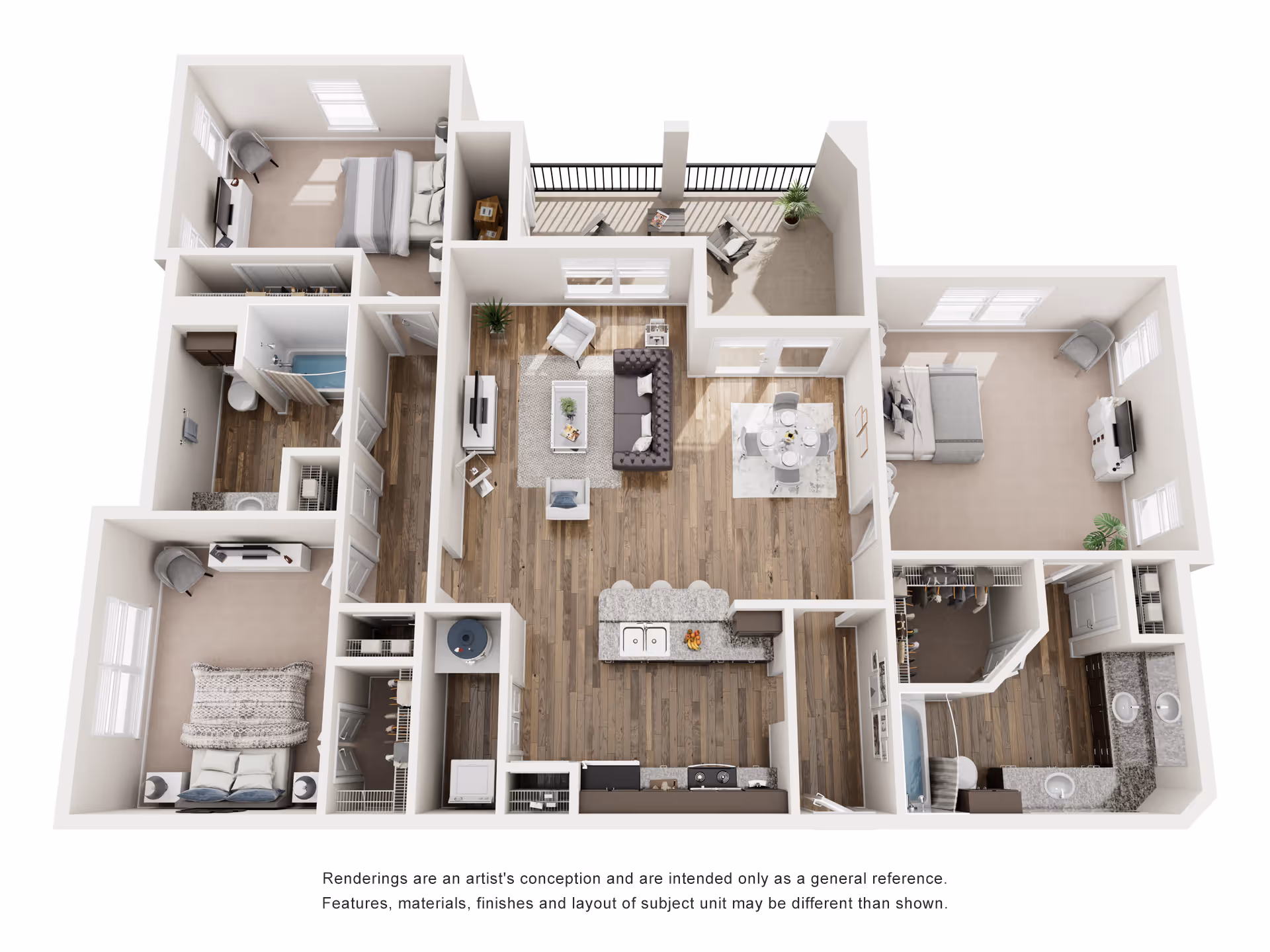 The Homestead layout