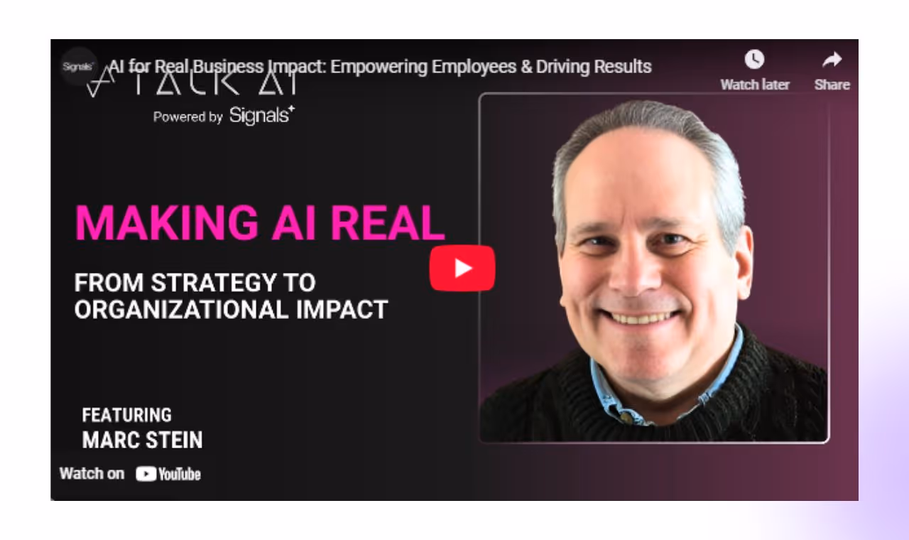 AI for Real Business Impact: Empowering Employees & Driving Results