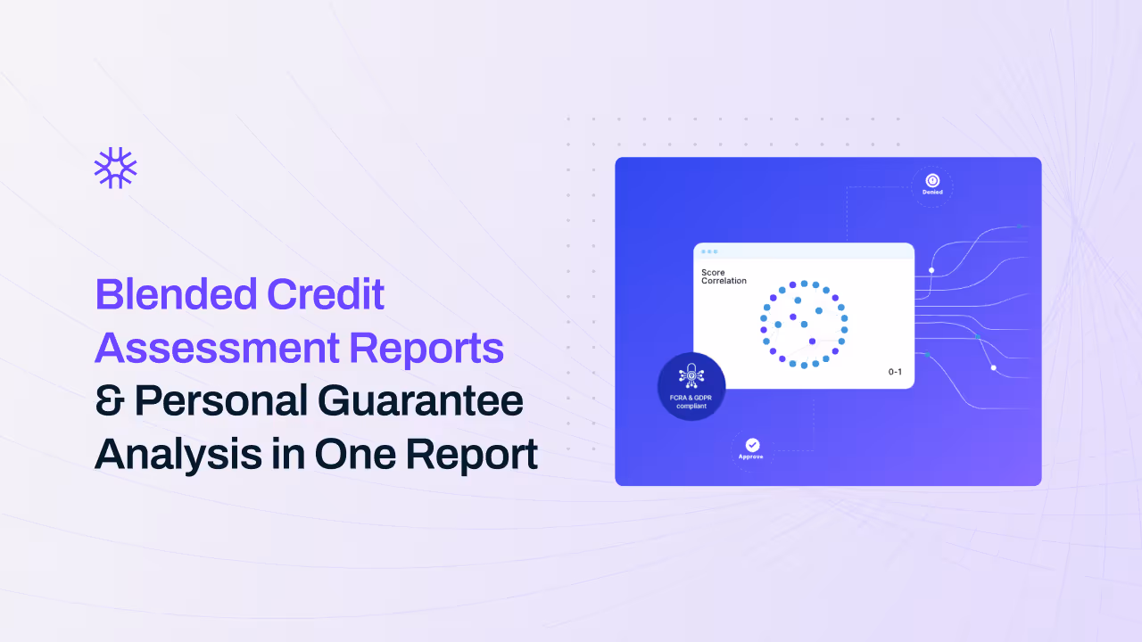 Underwrite.ai Now Offering Blended Credit Assessment Reports for Complete Business & Personal Guarantee Analysis in One Report