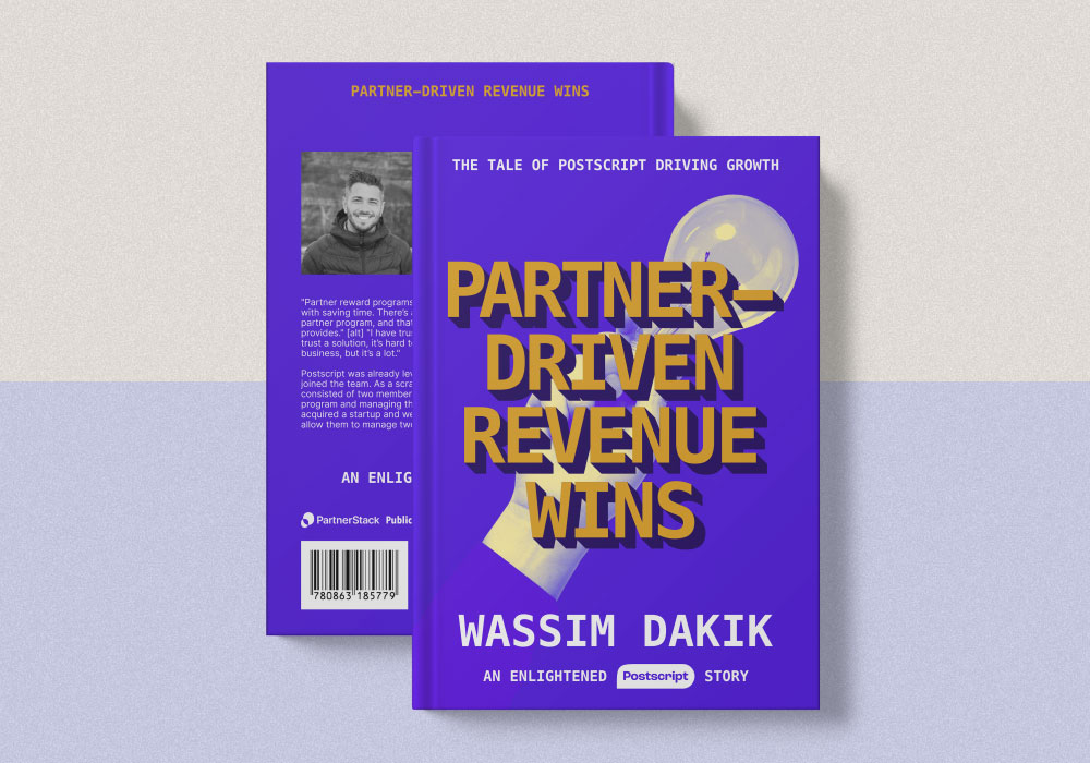 The fictional cover for "Partner-Driven Revenue Wins" by Wassim Dakik