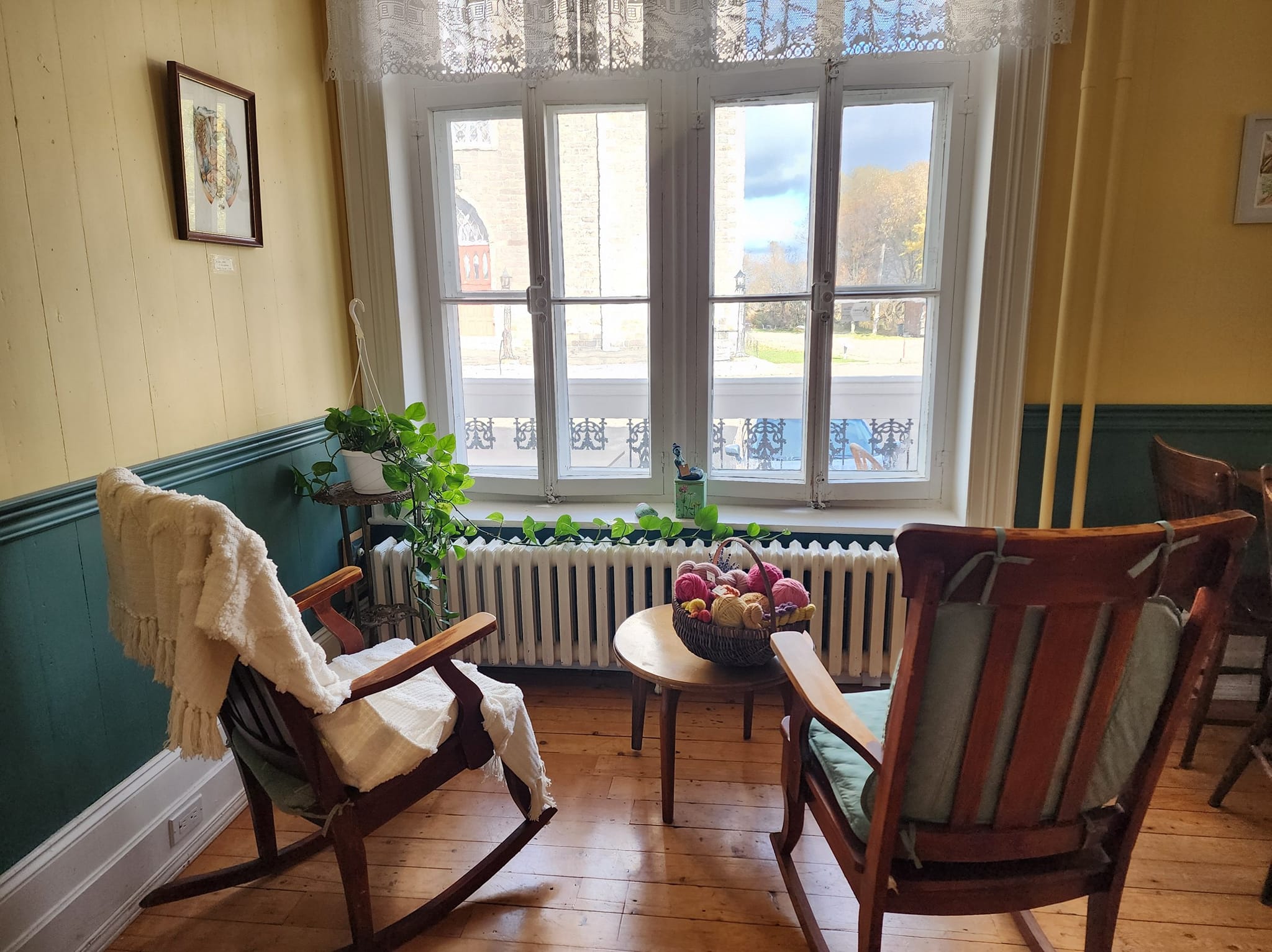 Chaises berçantes - Café de l'Estuaire