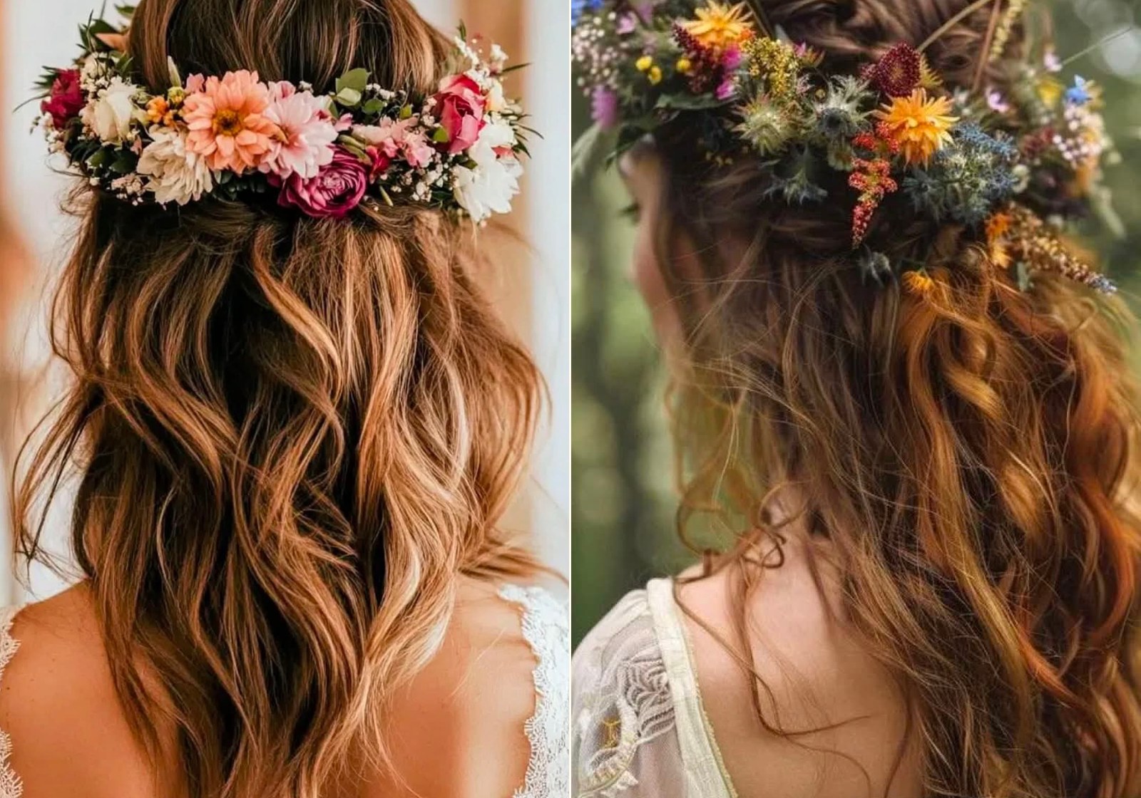 Couronnes de fleurs — diptyque (Laura Michaud)