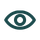 Eye icon with letter N inside and two outward arrows on each side.