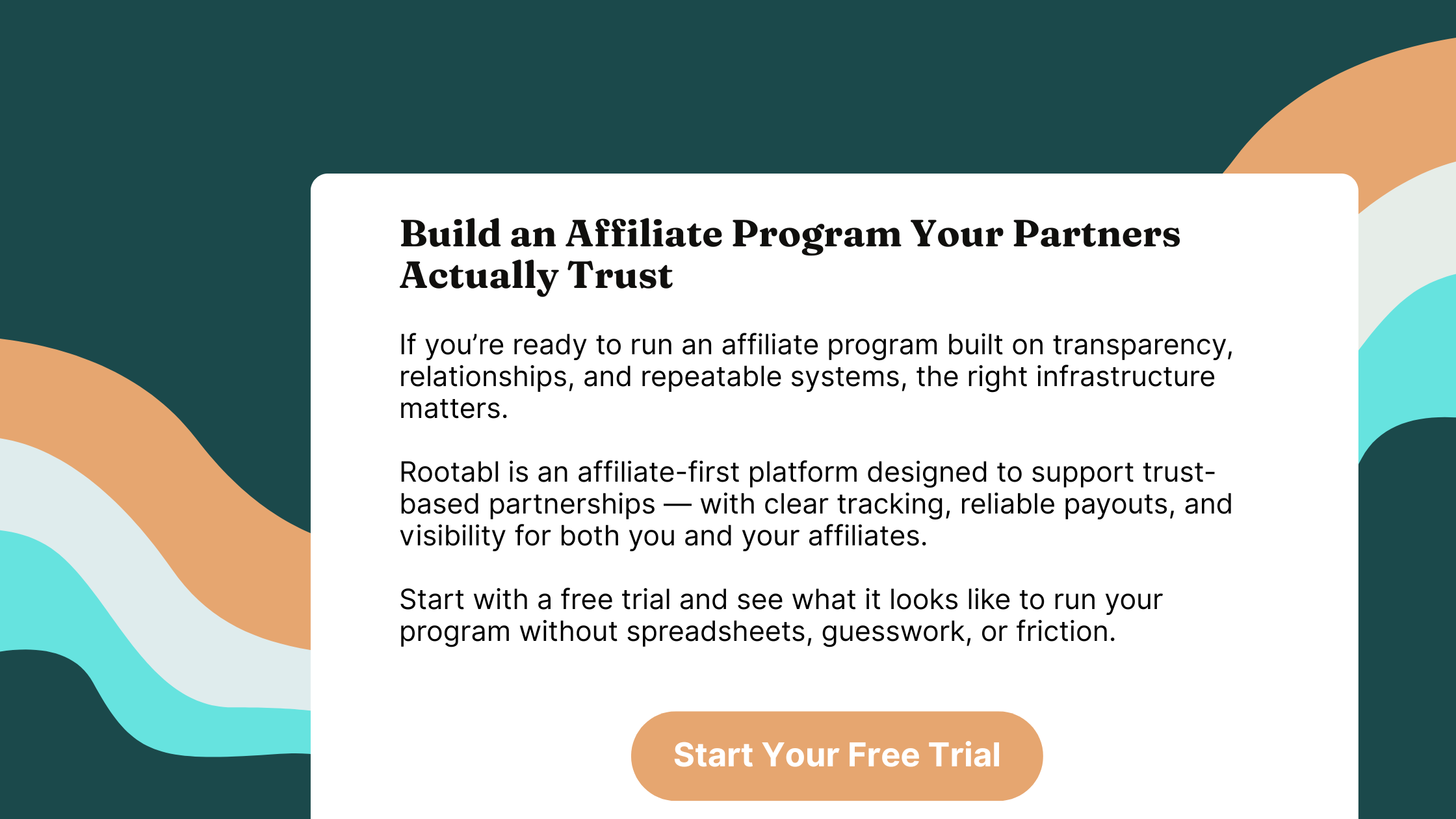 Start a free trial of Rootabl.