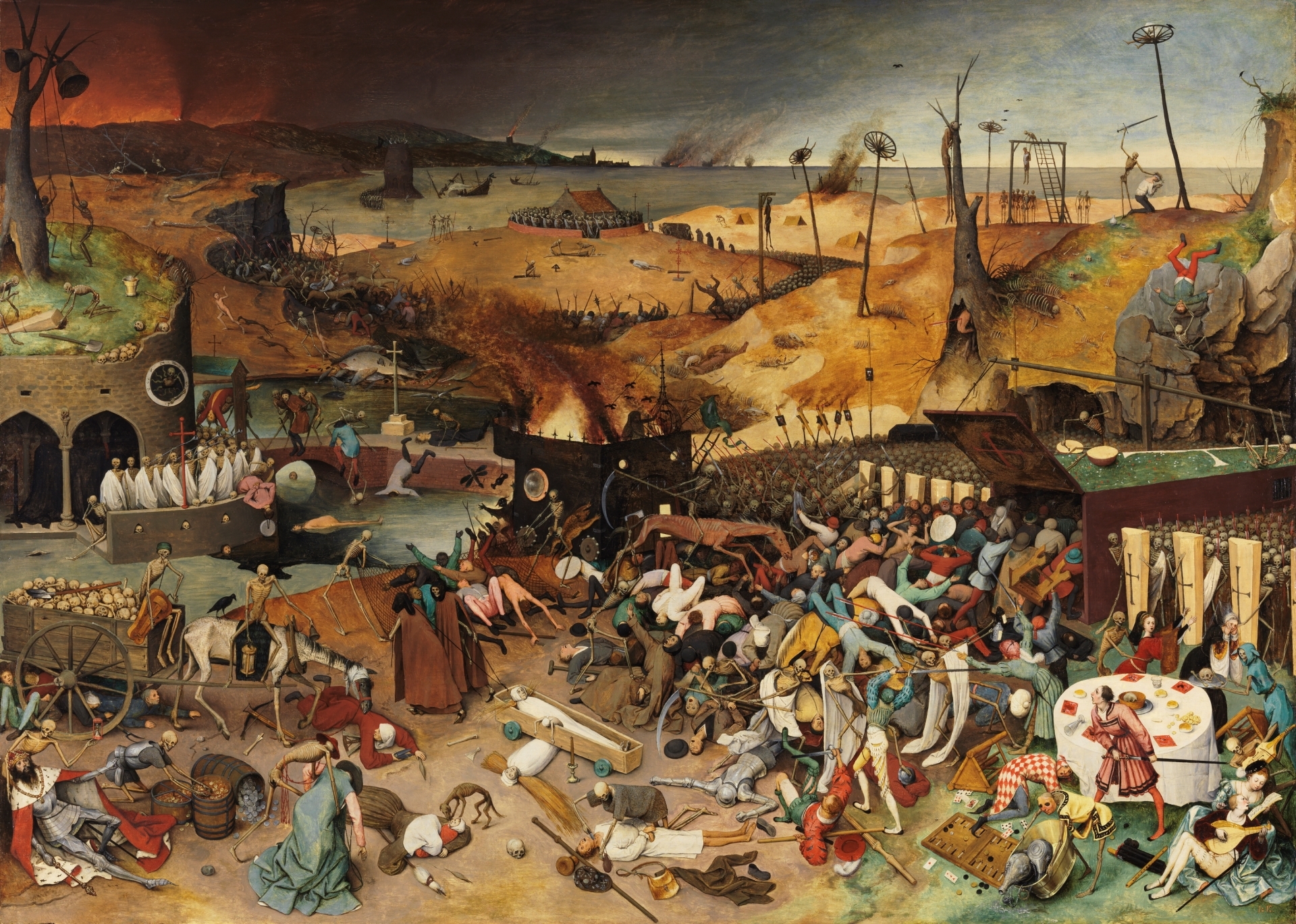 Pieter Bruegel the Elder, The Triumph of Death, 1562