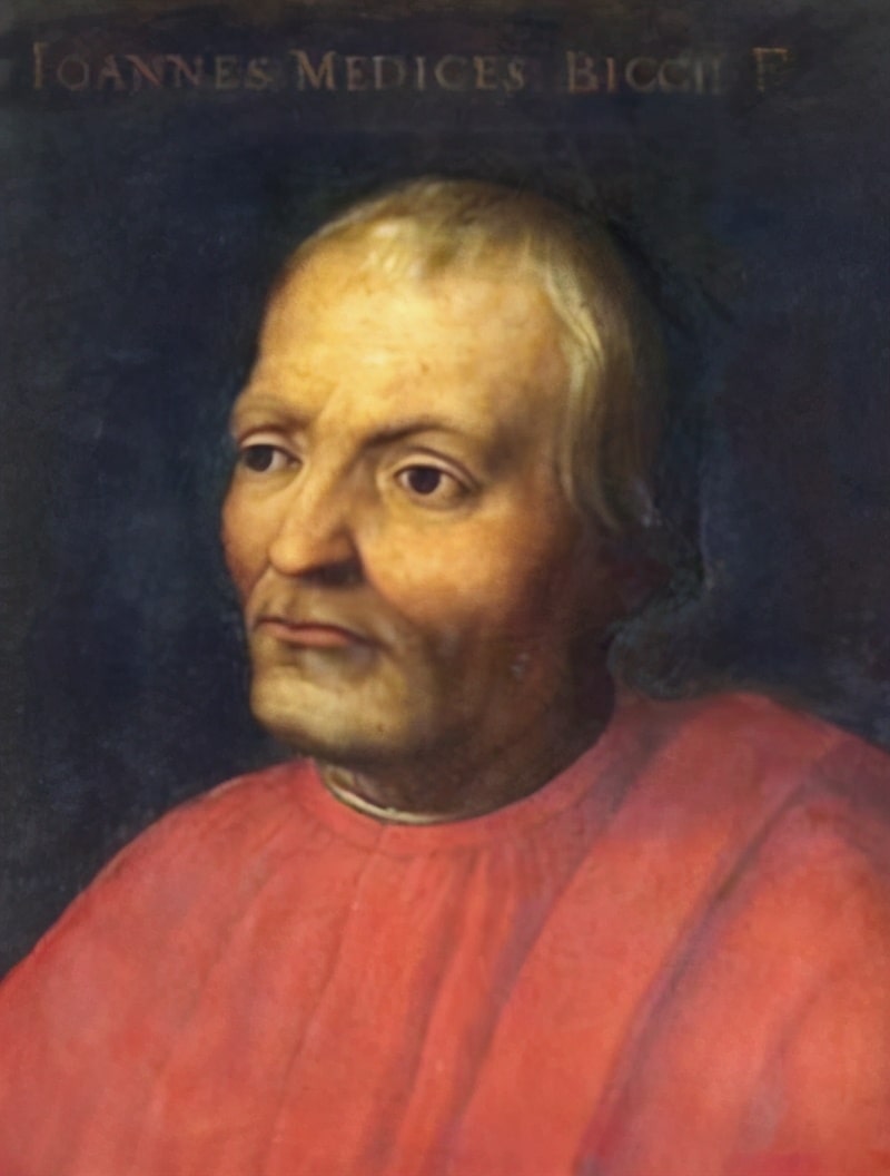 Christofano dell'Altissimo, portrait of Giovanni di Bicci de'Medici, foudner of the the Medici Bank