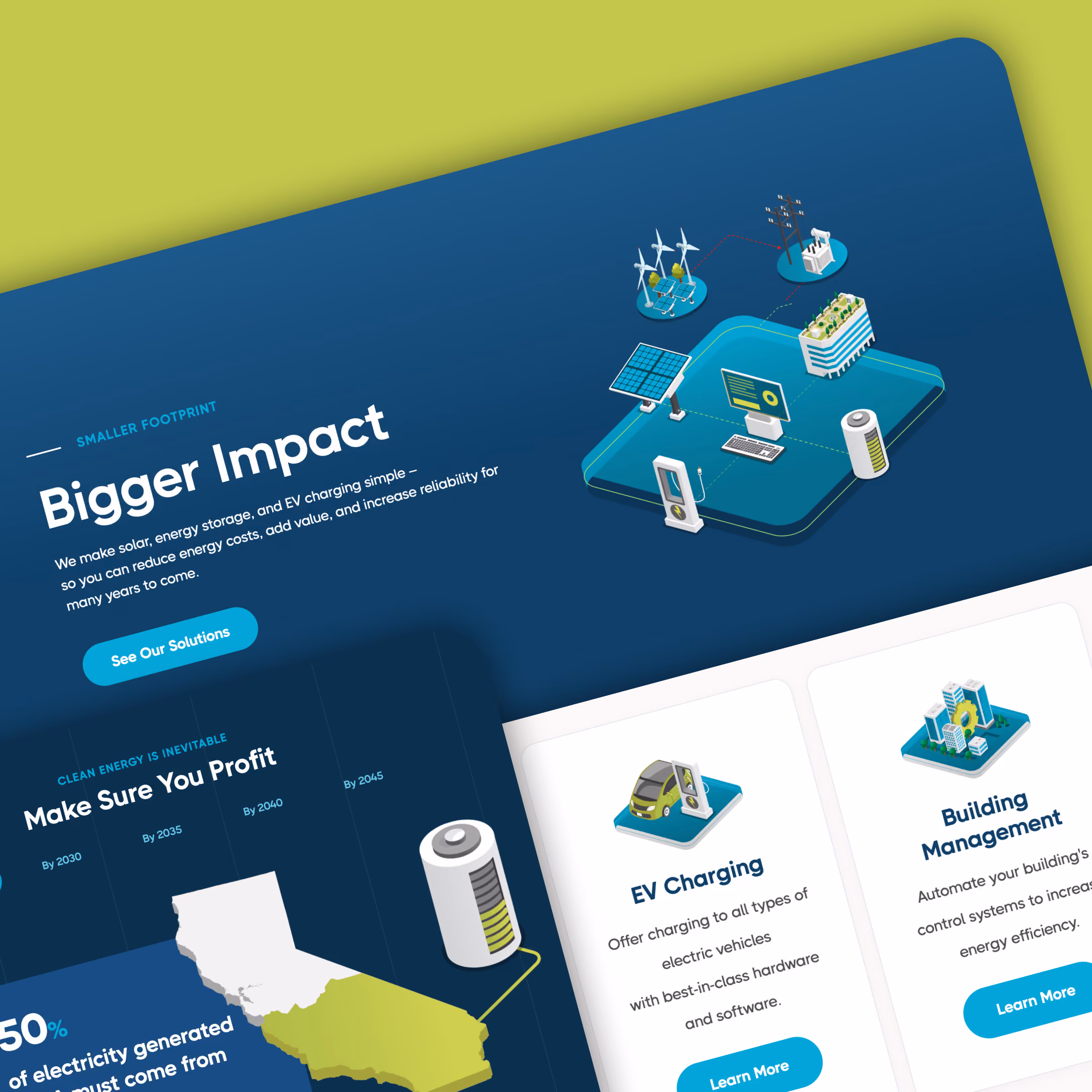Intertie Website Mock-up
