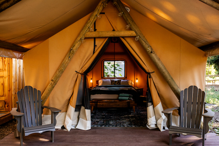 Glamp site