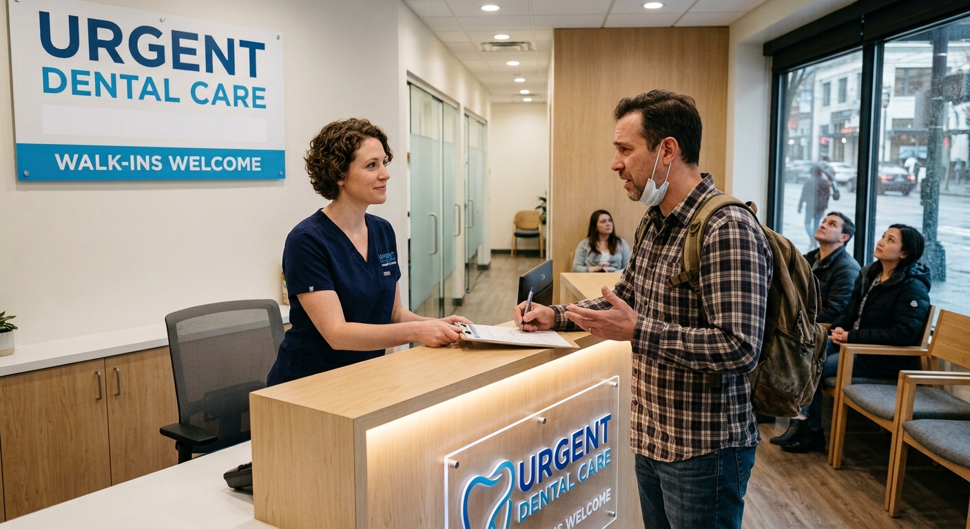 What to Bring to a Walk-In Dental Visit (and What Slows Everything Down)