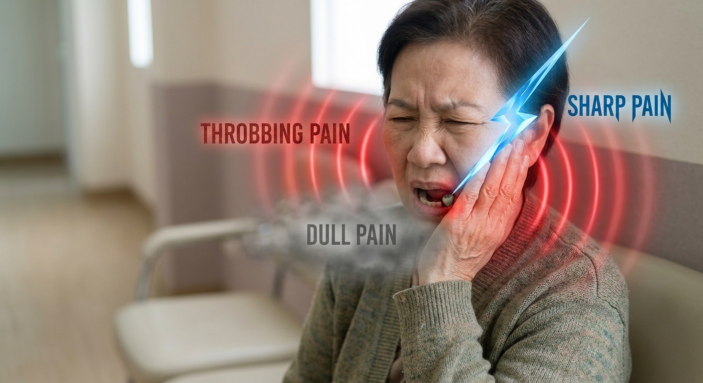 Throbbing, Sharp, or Dull: What Each Type of Tooth Pain Actually Mean