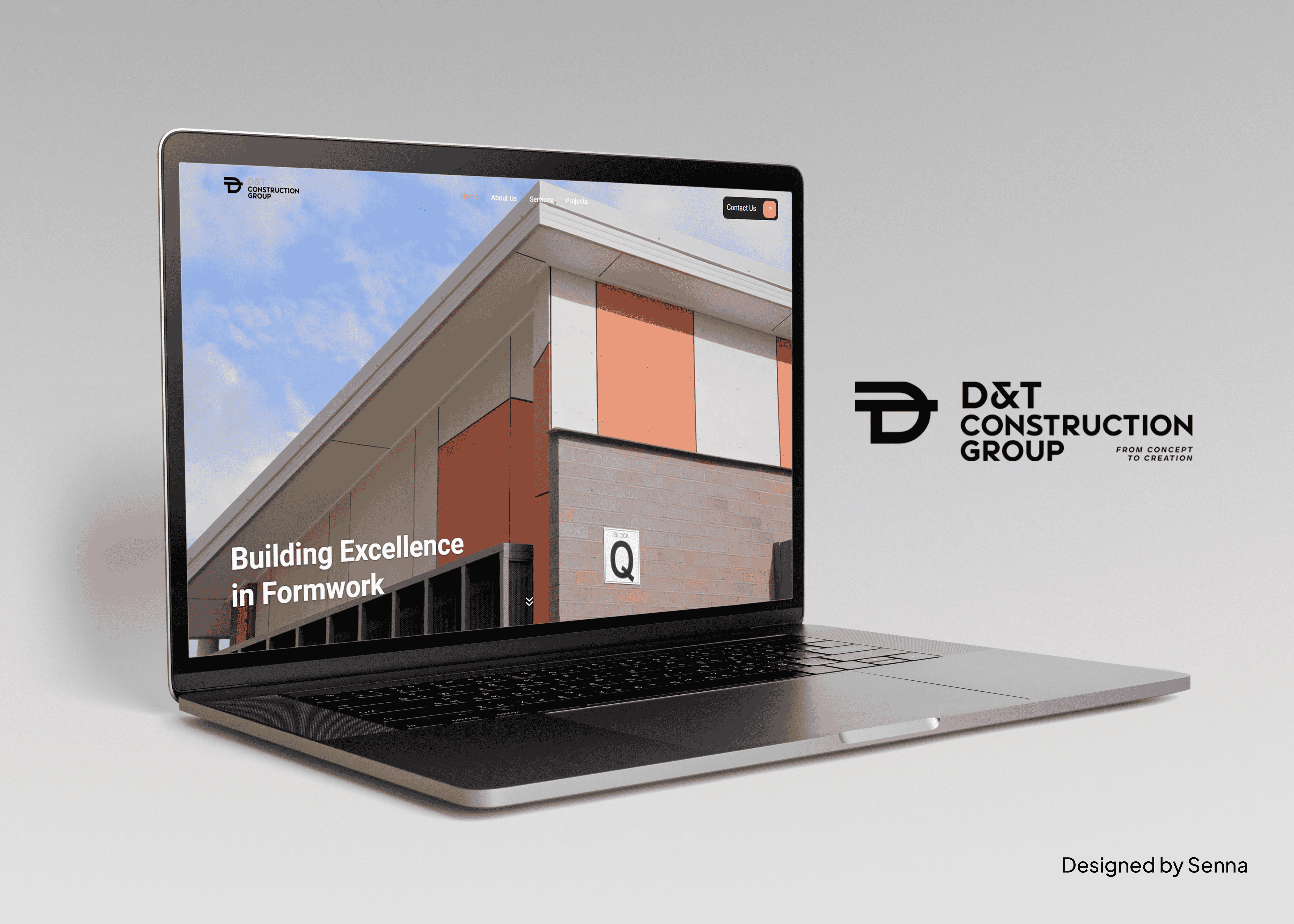 D&T Construction Group Website