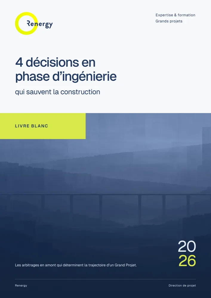 Cover of the white paper Major Energy Projects: 4 engineering-phase decisions that save construction