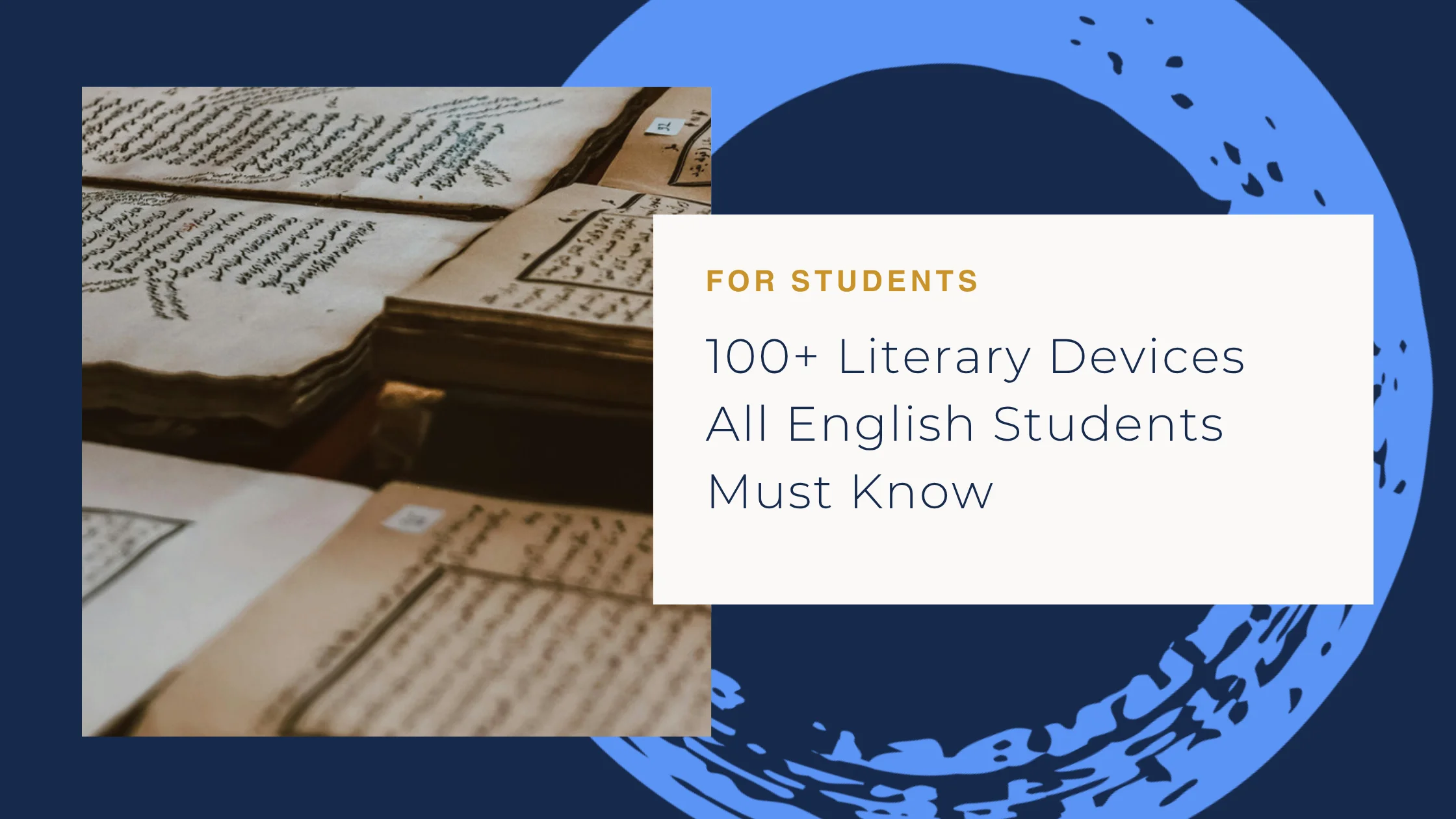 100+ Literary Devices All English Students Must Know