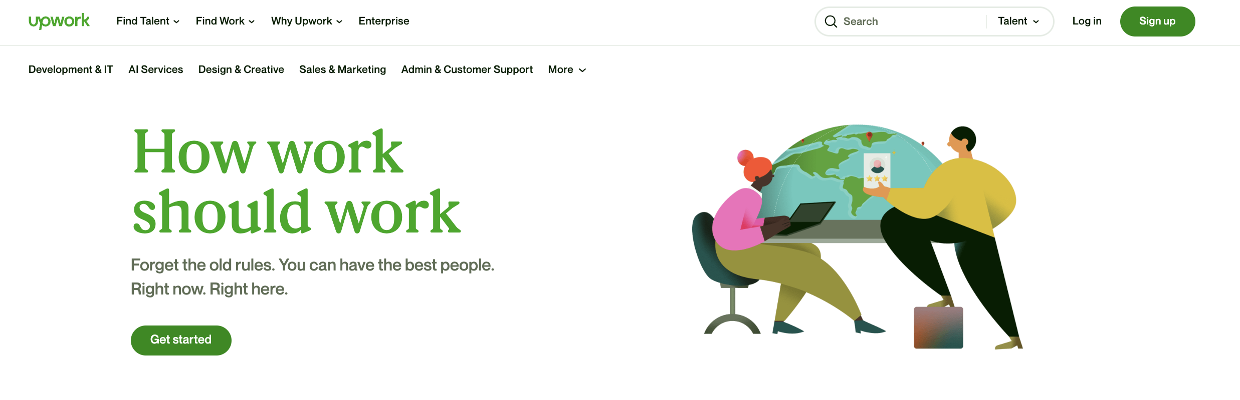 Upwork freelance platform 2024