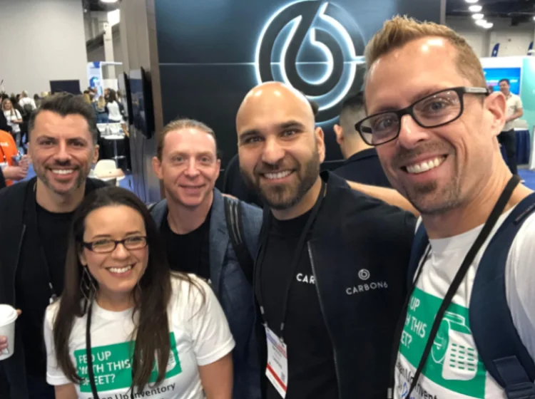 Photo of members of SoStocked and Carbon6 team