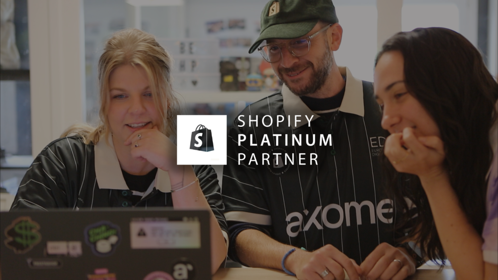 Axome obtient le statut Shopify Platinum, le plus haut niveau d'expertise de l'écosystème e-commerce