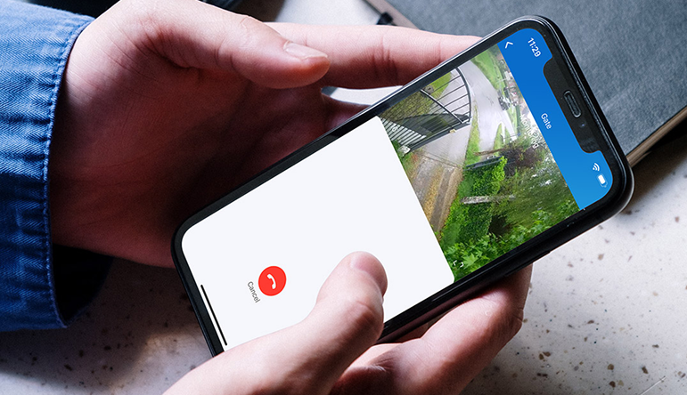 Fasttell app op smartphone