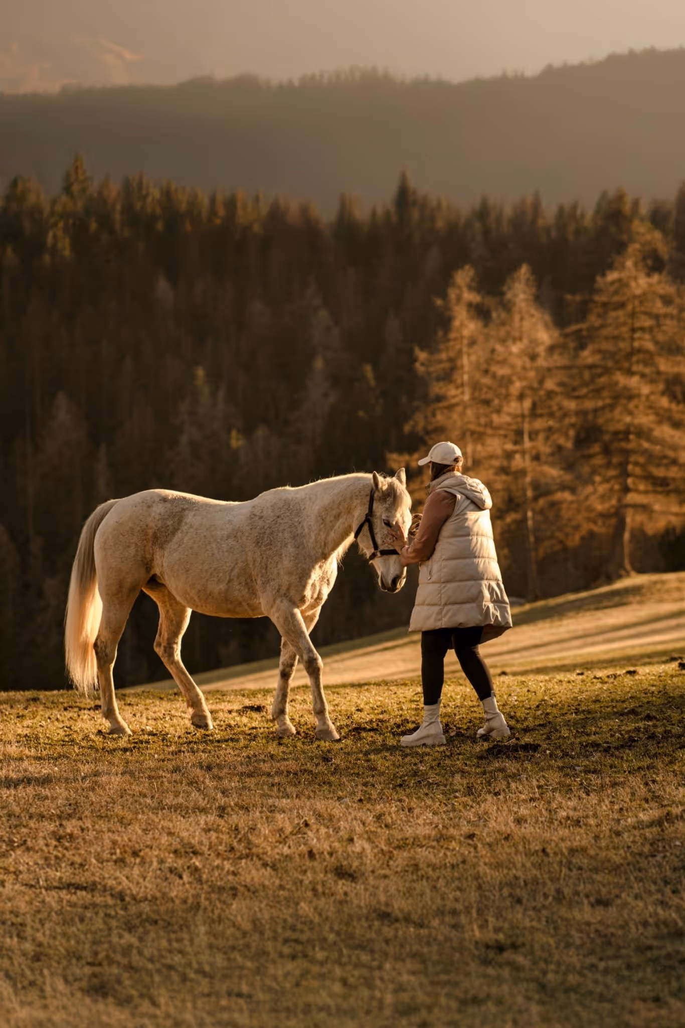 Nadja Prosch mit Pferd