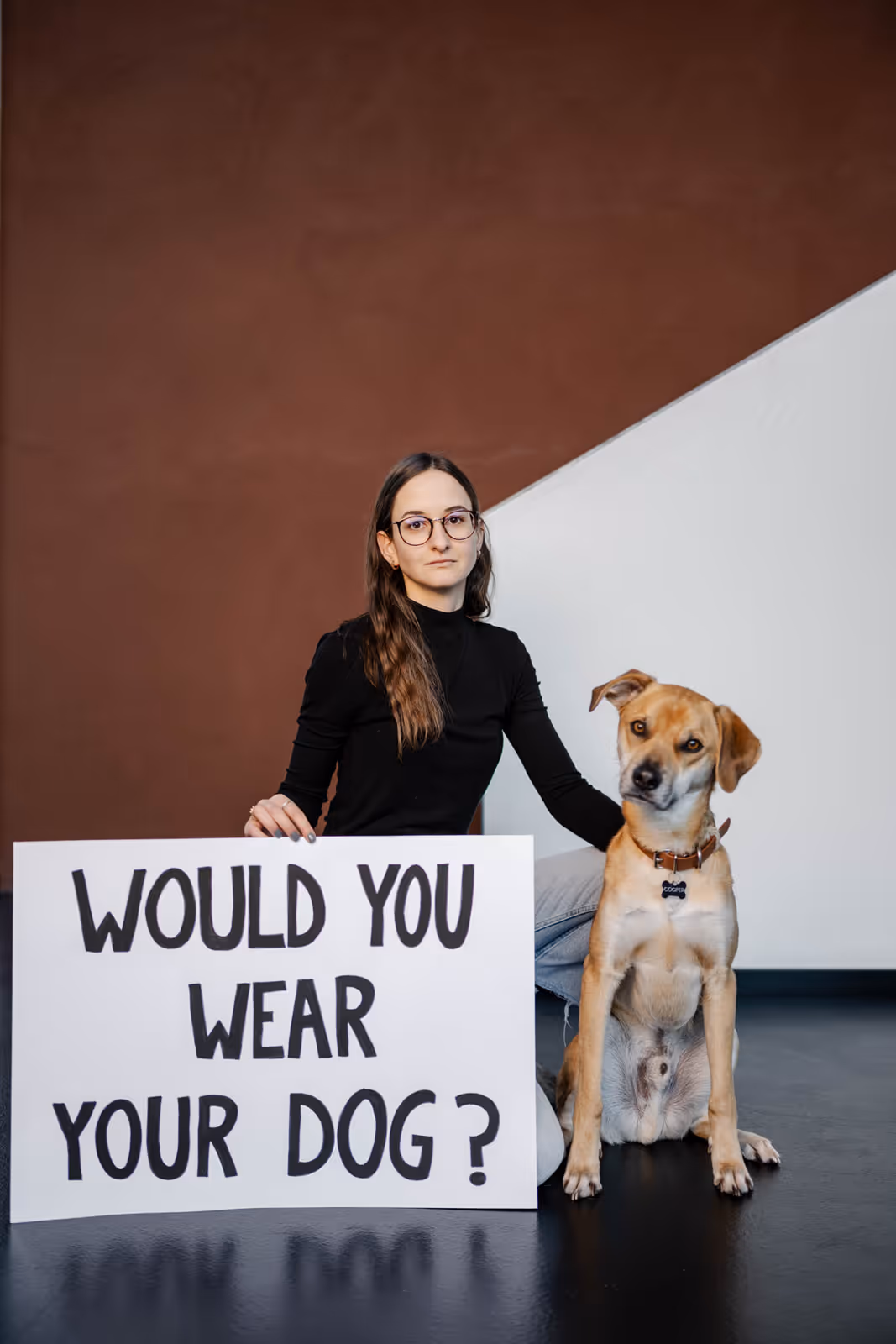 Vera Plankl bei der Aktion Südtirol Pelzfrei 2024