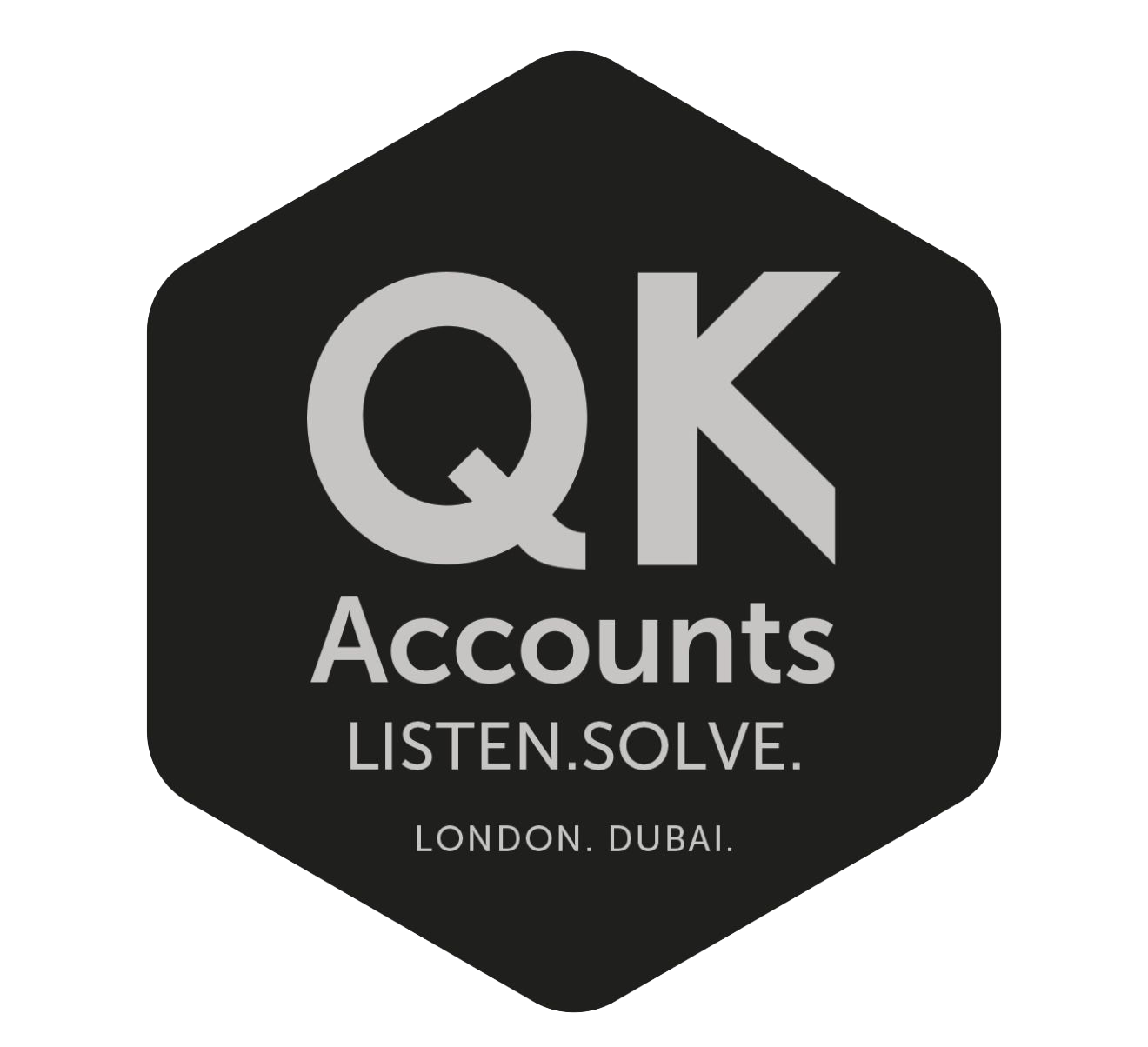 QK Accounts Logo - Clients of HU-Social