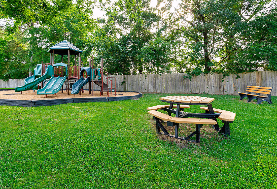 Playground and tables