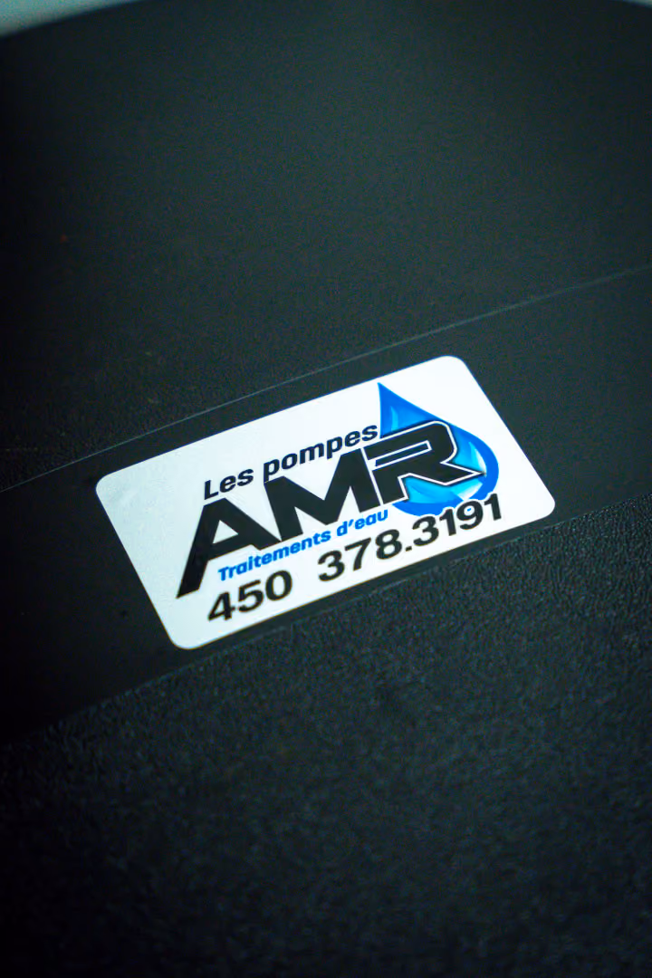Système de traitement de l'eau installé par Pompes AMR