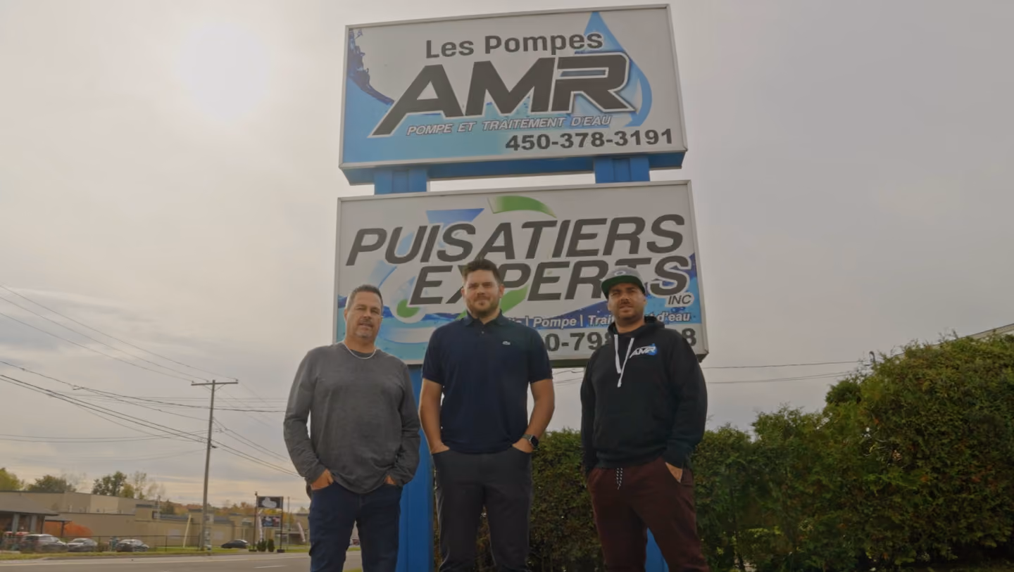 Équipe de gestionnaires de Pompes AMR