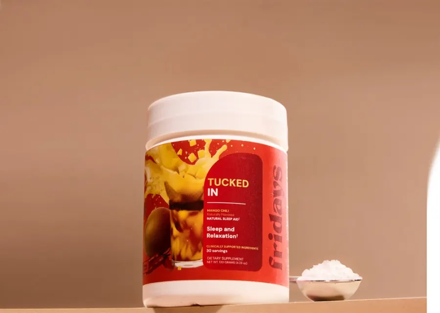 Tucked In sleep support supplement tub by Fridays
