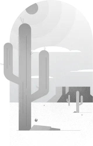 desolate desert landscape