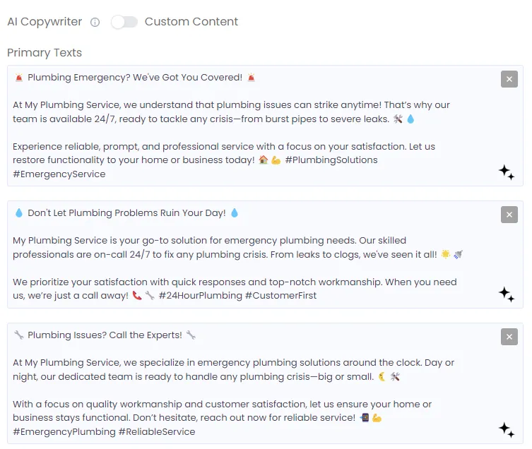 PPC Manager AI Copy Creation