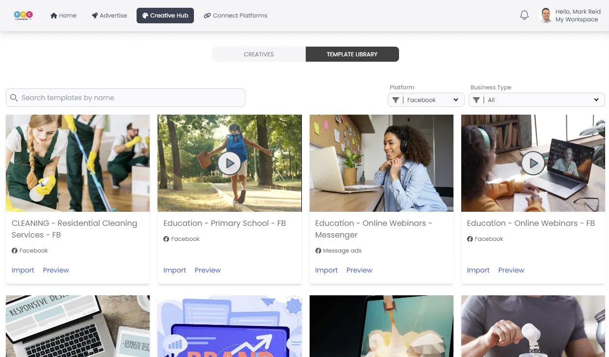 PPC Manager Template Library